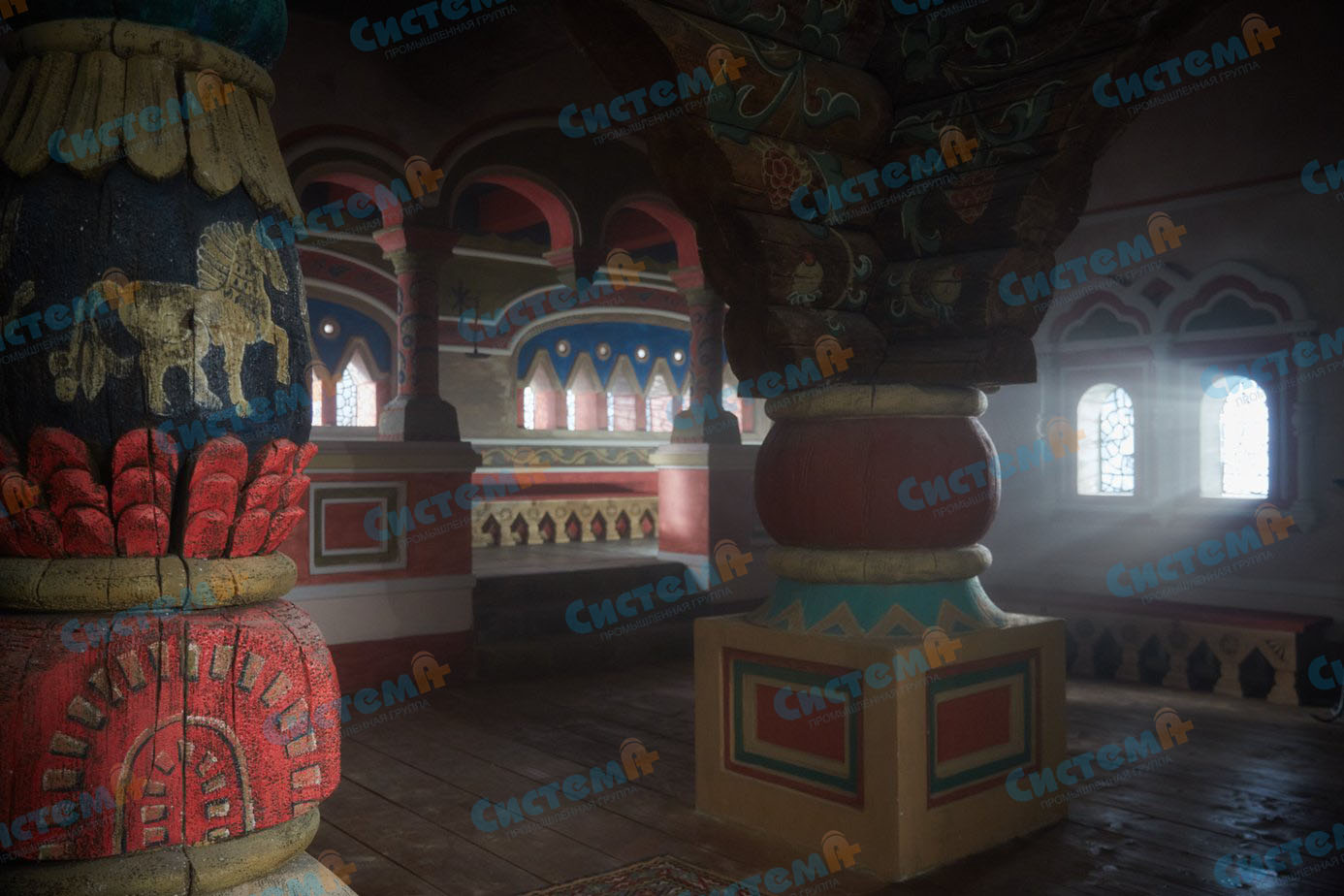 Производство декораций для съемок фильма Производство декораций для съемок фильма