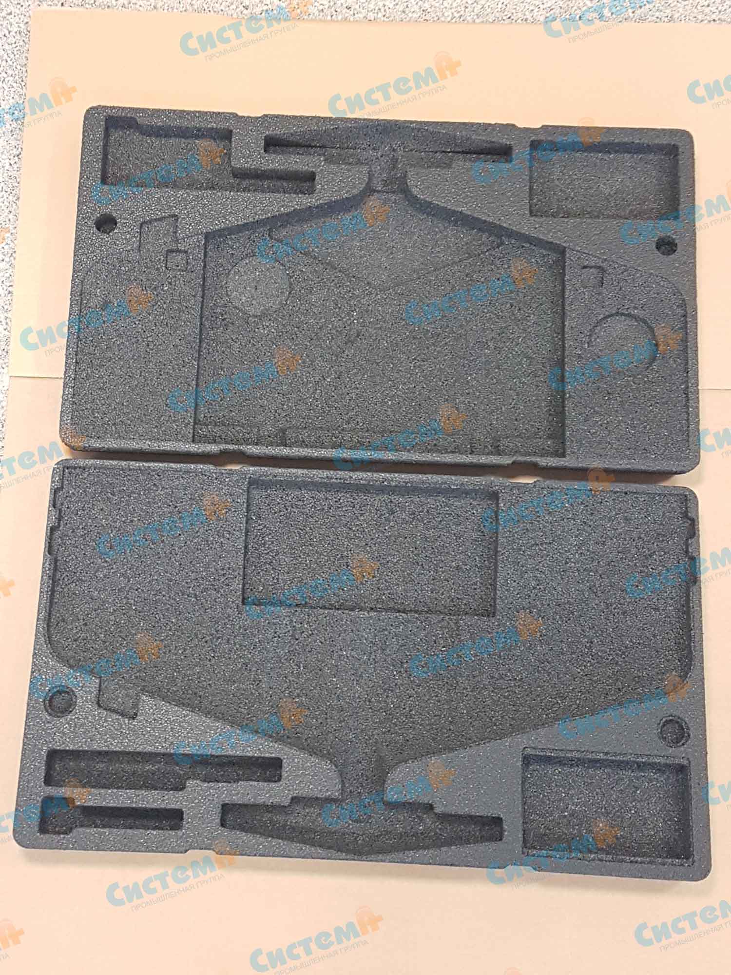 Защитные ложементы для транспортировки технического прибора Защитные ложементы для транспортировки технического прибора