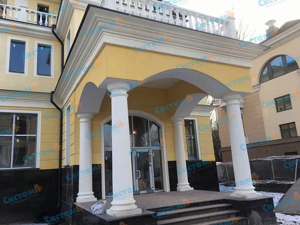 Верхняя часть колонны из пенопласта Верхняя часть колонны из пенопласта